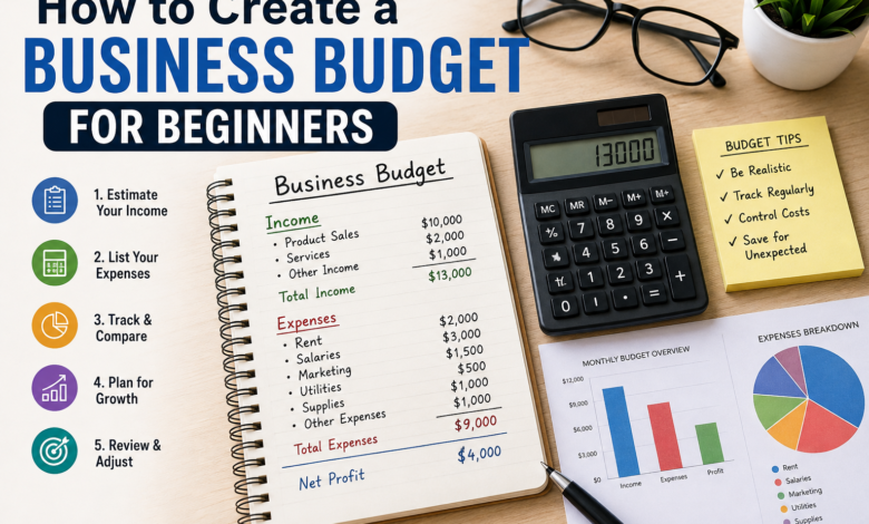 How to Create a Business Budget for Beginners